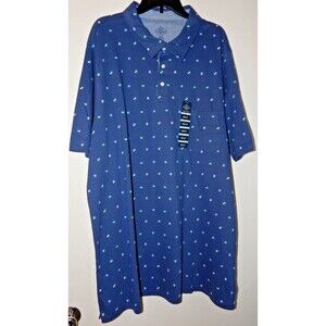 St. John's Bay Sueded Jersey Big & Tall Men's Classic Fit S/S Polo Shirt 3XLT